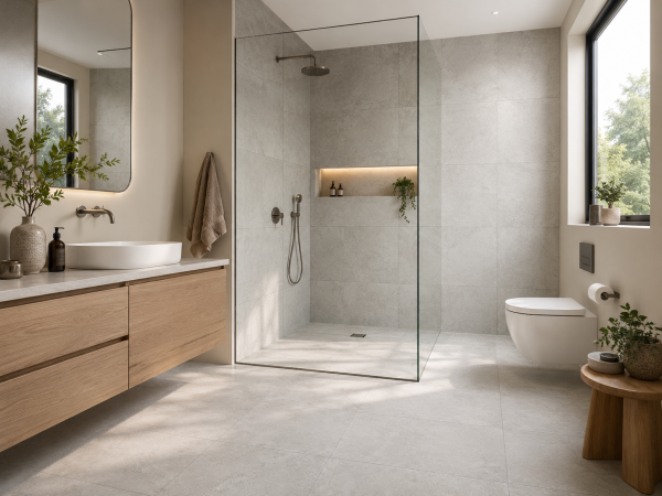 light grey3 600 x 600mm Tiles – Light Grey